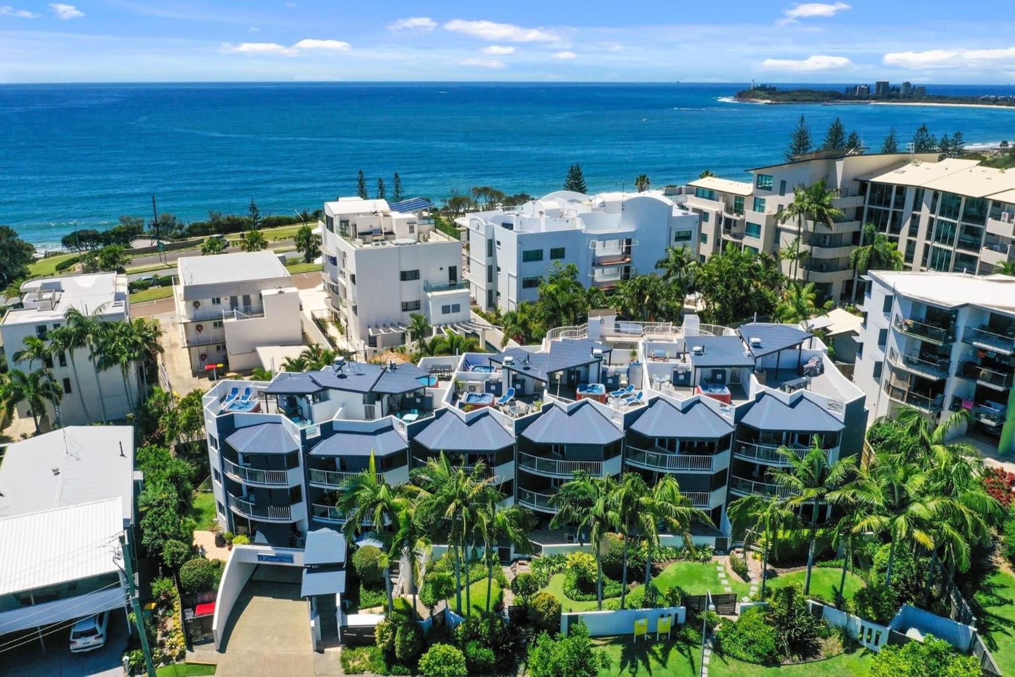 Aparthotel Ocean Vista On Alex à Alexandra Headland Extérieur photo